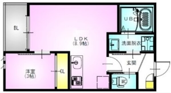 REGALEST La Campanellaの物件間取画像